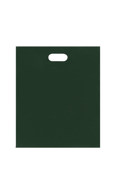 Large Low Density Dark Green Merchandise Bags - Case of 500zoom