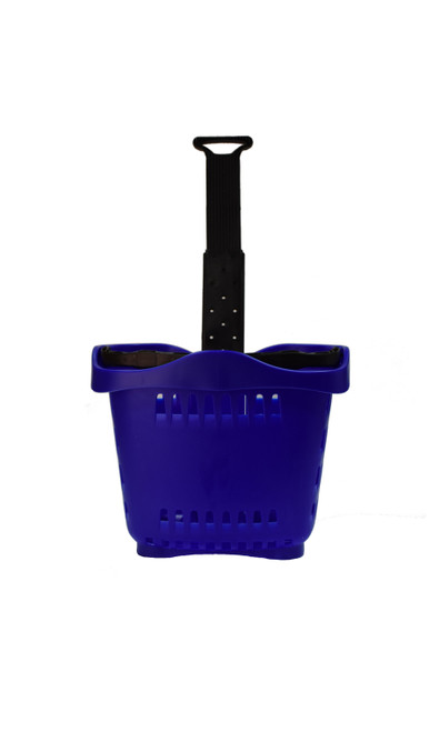 An image of the Set of 10 Rolling Shopping Baskets