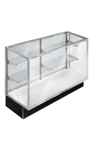 70 inch Extra Vision Black Metal Framed Display Case Ready To Assemblezoom