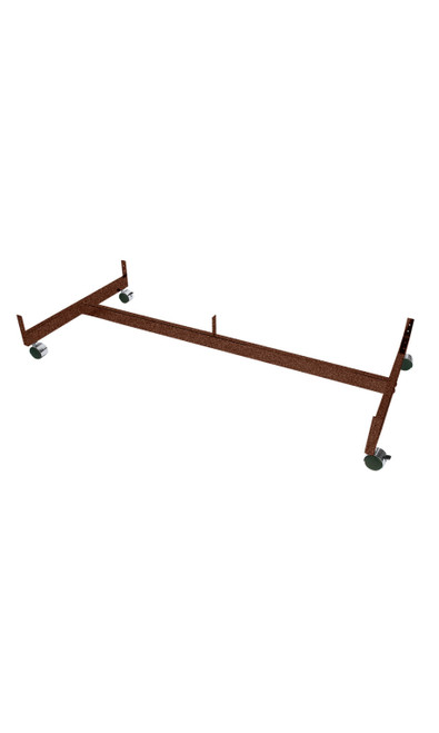 An image of the Made to Order 48"L Wire Grid Gondola Base with Casters