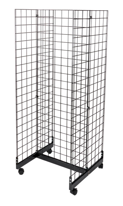 2 x 2 Foot Black Grid Gondola Unitzoom