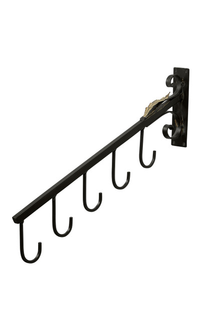 Boutique Vintage 5-J-Hook Waterfall Wall Mountzoom