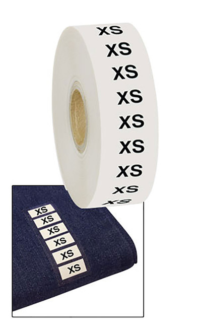 Wrap Around Clothing Size Labels   -Size XSzoom