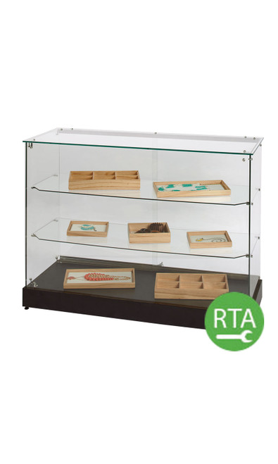 48 inch Infinity Extra Vision Display Case Ready to Assemblezoom