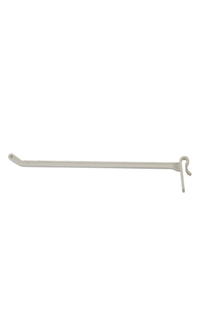 6 inch White Plastic Peg Hook for Wire Countertop Rackzoom