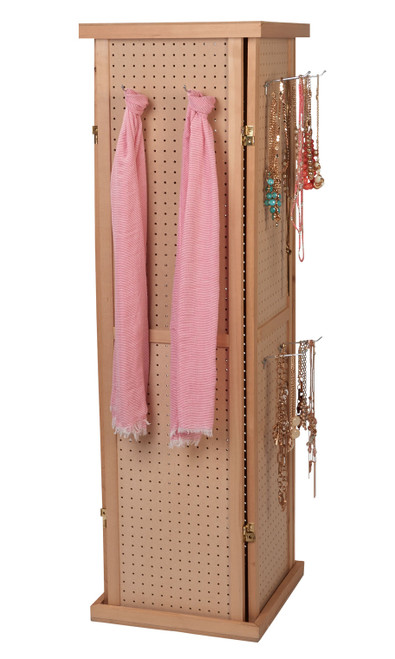 Rotating Pegboard Towerzoom