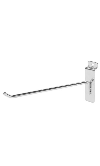 8 inch Chrome Peg Hook for Slatwallzoom