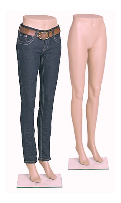 Female Plastic Mannequin Leg Formzoom